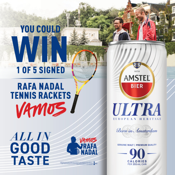 Amstel Ultra - Rafa Nadal Tennis Racket - Ontario - STE – Quarter to ...