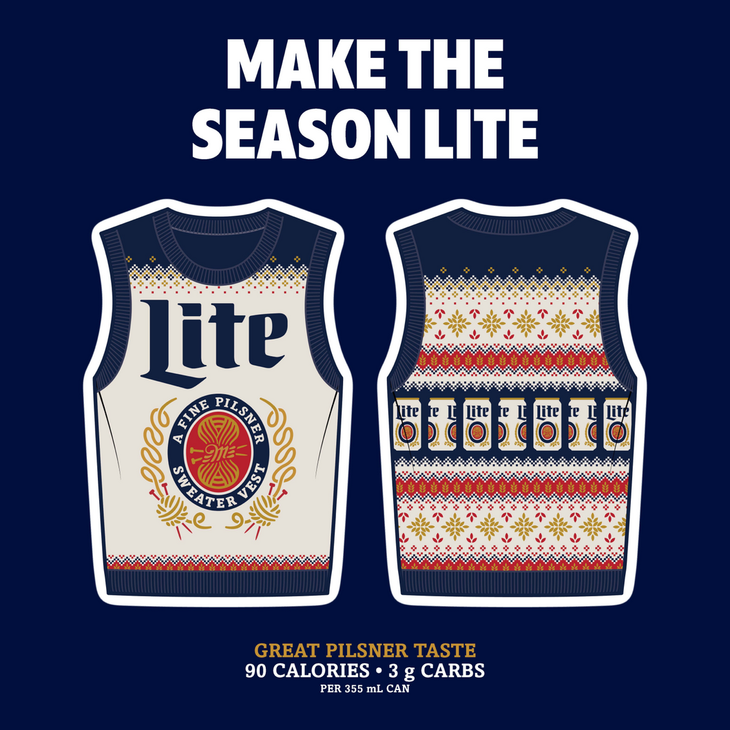 TRICOT SANS MANCHES MILLER LITE