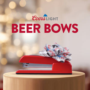 Coors Light Beer Bow