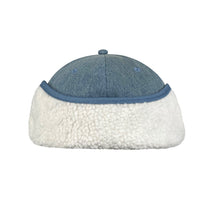 Load image into Gallery viewer, Light Wash Denim Flapjack Hat
