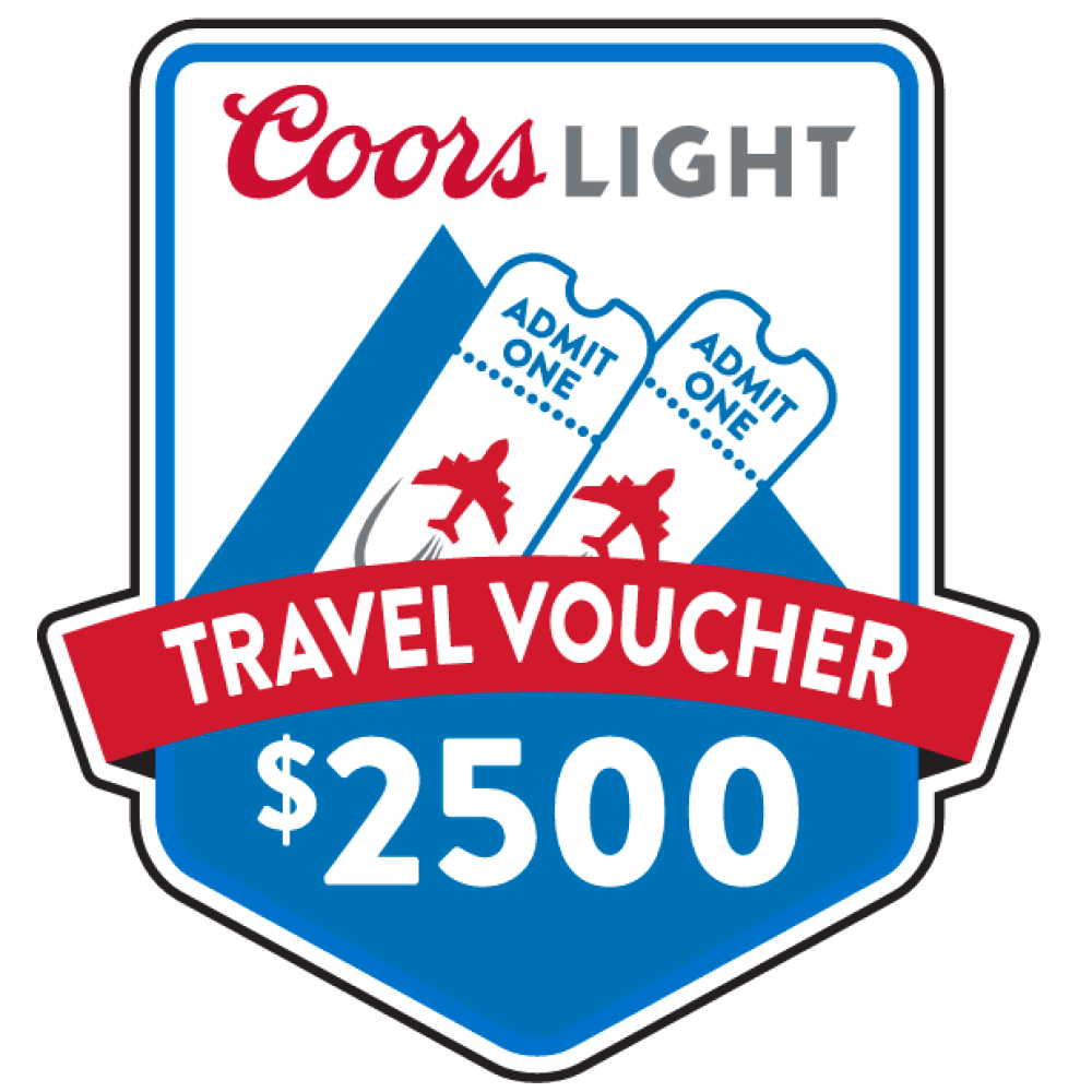 $2,500 Travel Voucher