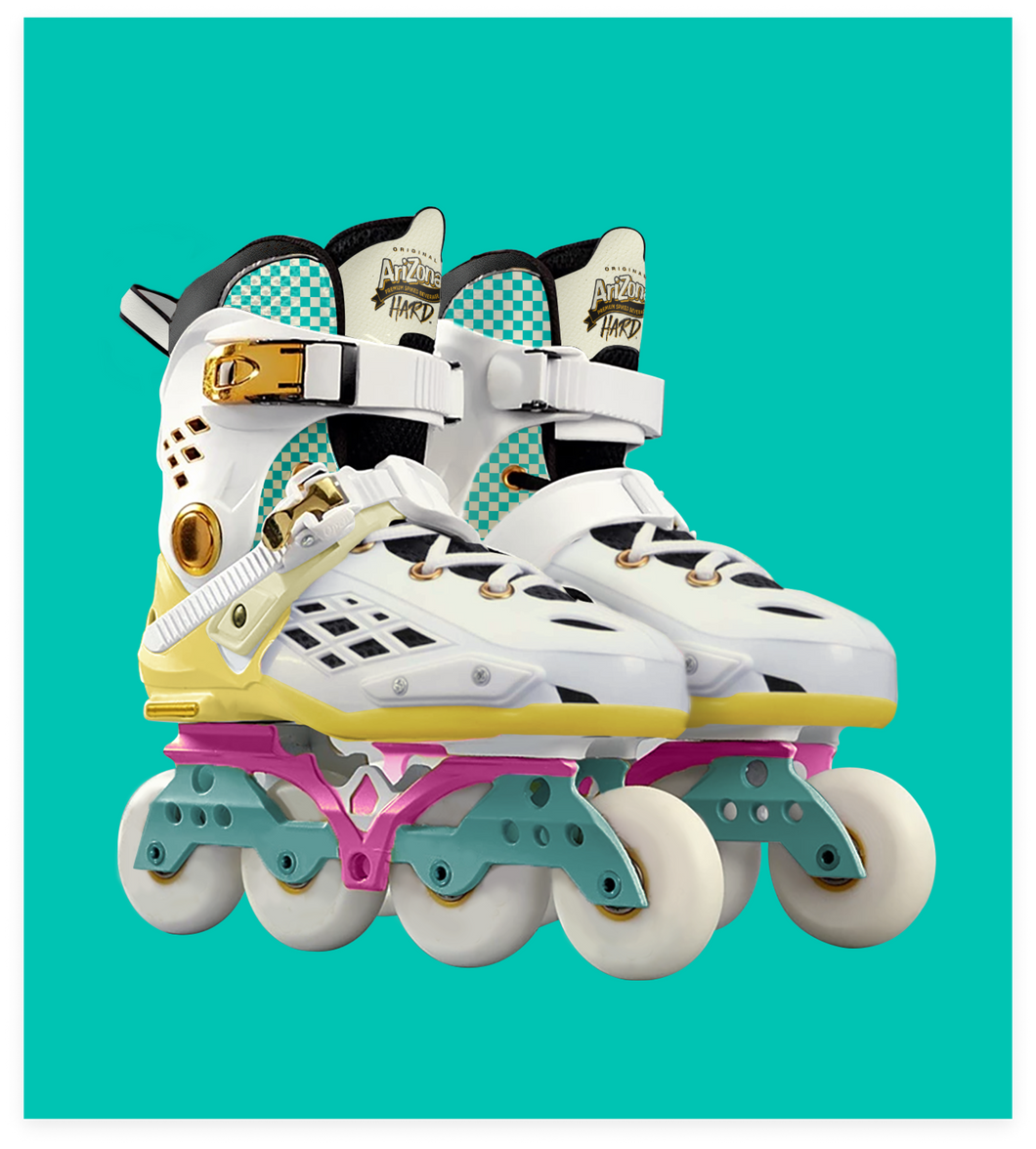 HARD ROLLERBLADES